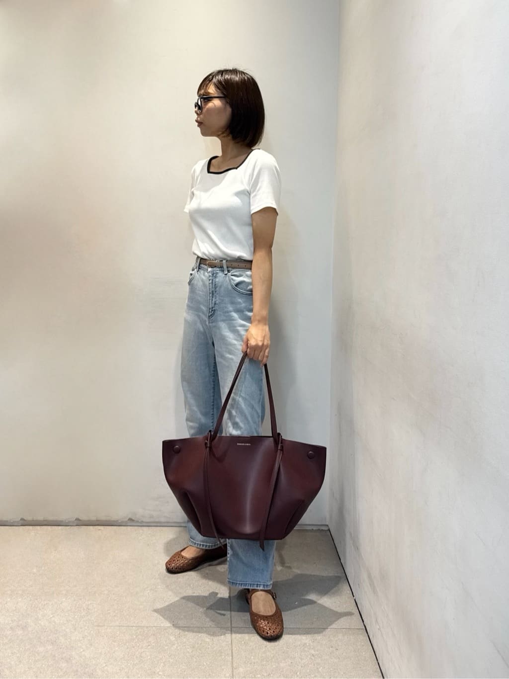 CHARLES & KEITH | Calla カルラ ラージトートバッグ | Rakuten