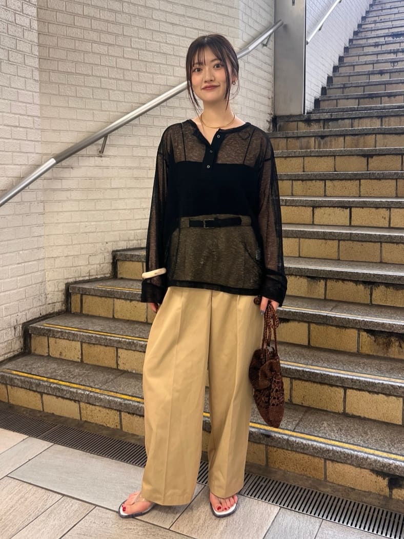FREAK’S STOREのヘンリーシアーボーダープルオーバーを使ったコーディネートを紹介します。｜Rakuten Fashion(楽天ファッション／旧楽天ブランドアベニュー)7382931