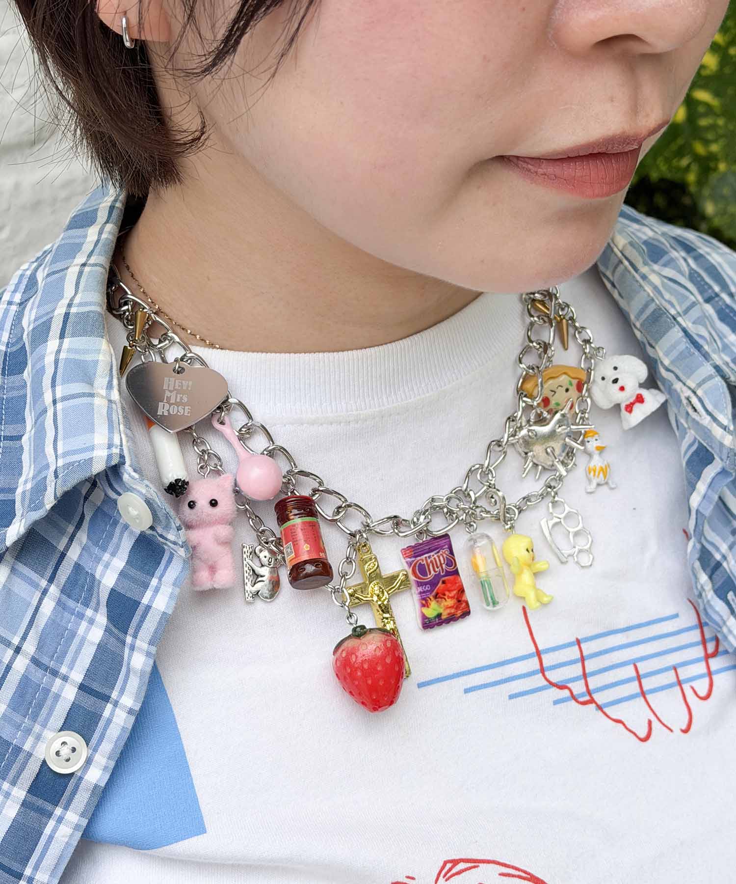 CASSELINI | HEY! Mrs ROSE(ヘイ!ミセスローズ)HEY!Charm Necklace