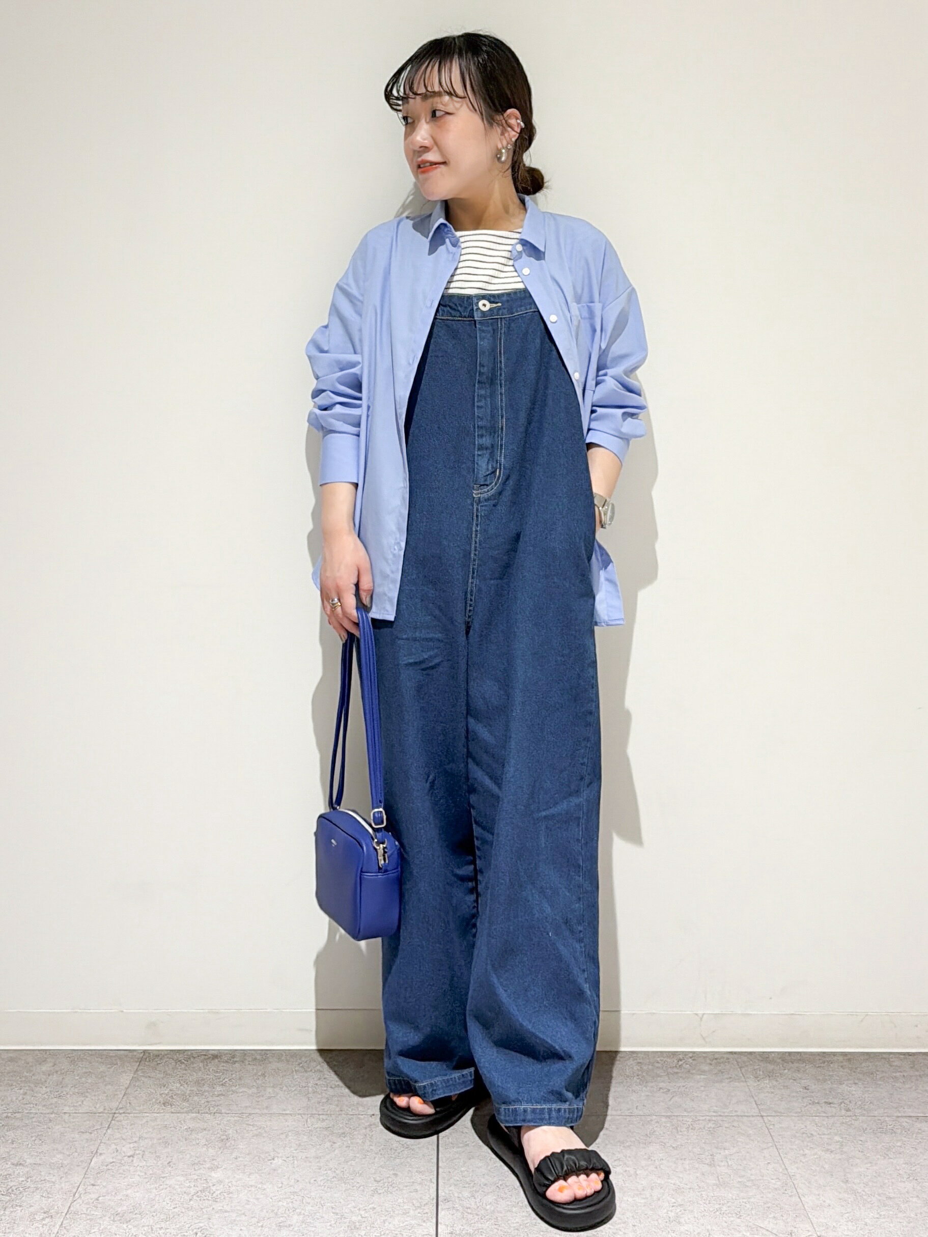 OPAQUE.CLIP | デニムサロペット【洗濯機OK】 | Rakuten Fashion(楽天