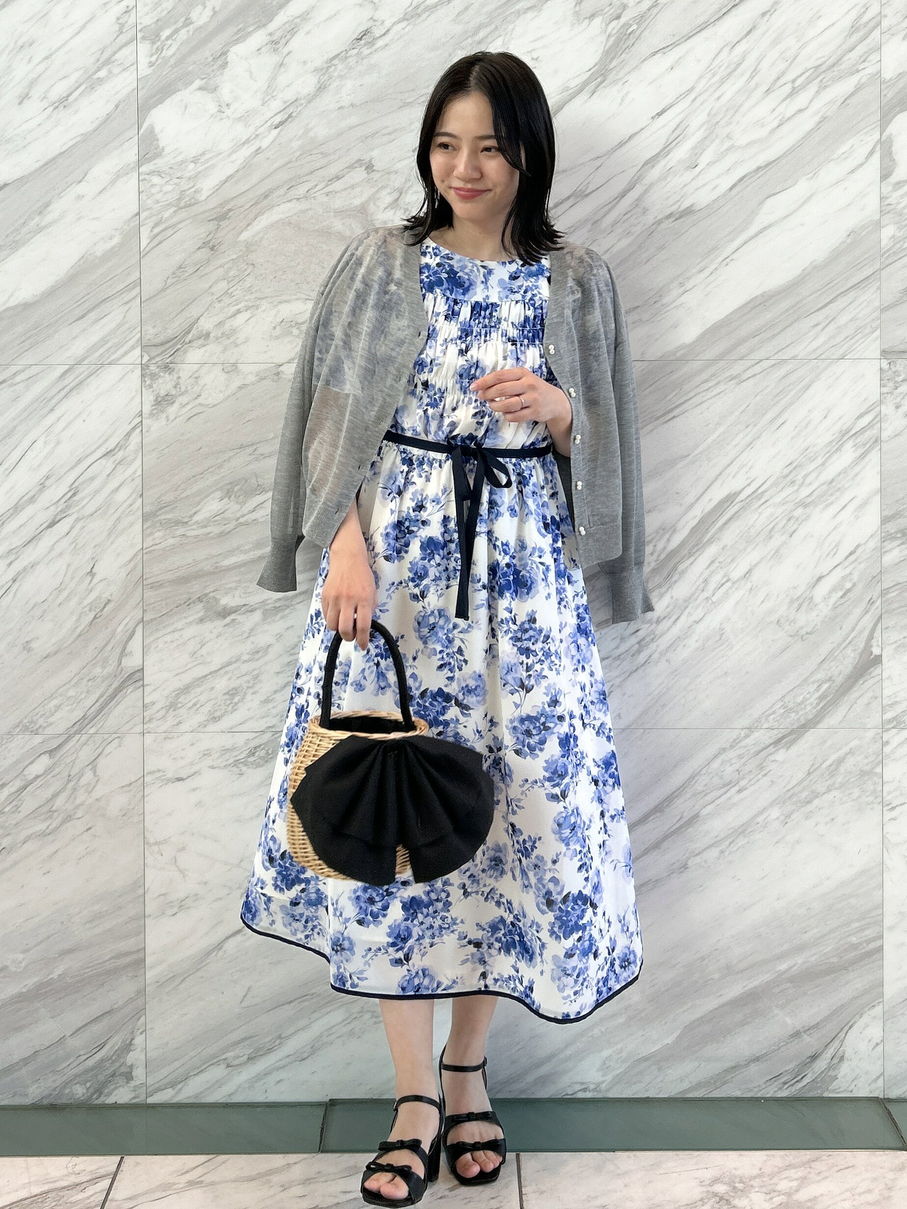 Couture Brooch | 【洗える】クラウディフラワー ワンピース | Rakuten