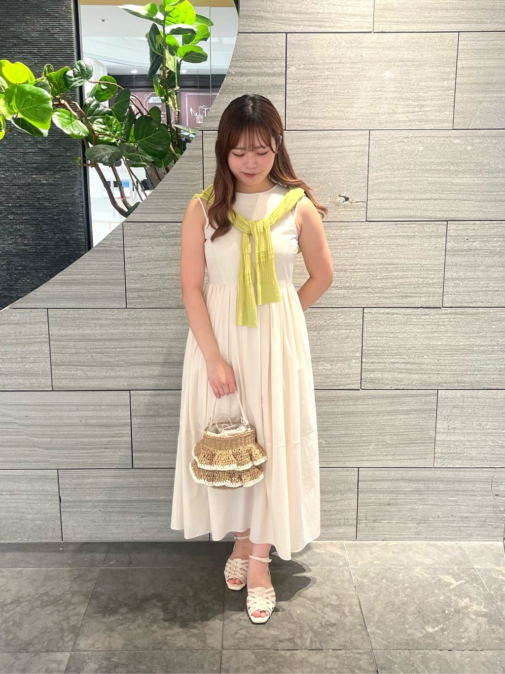 PROPORTION BODY DRESSINGの<青島心さん着用><a/mie>アメスリサマーワンピースを使ったコーディネートを紹介します。｜Rakuten Fashion(楽天ファッション／旧楽天ブランドアベニュー)7438331