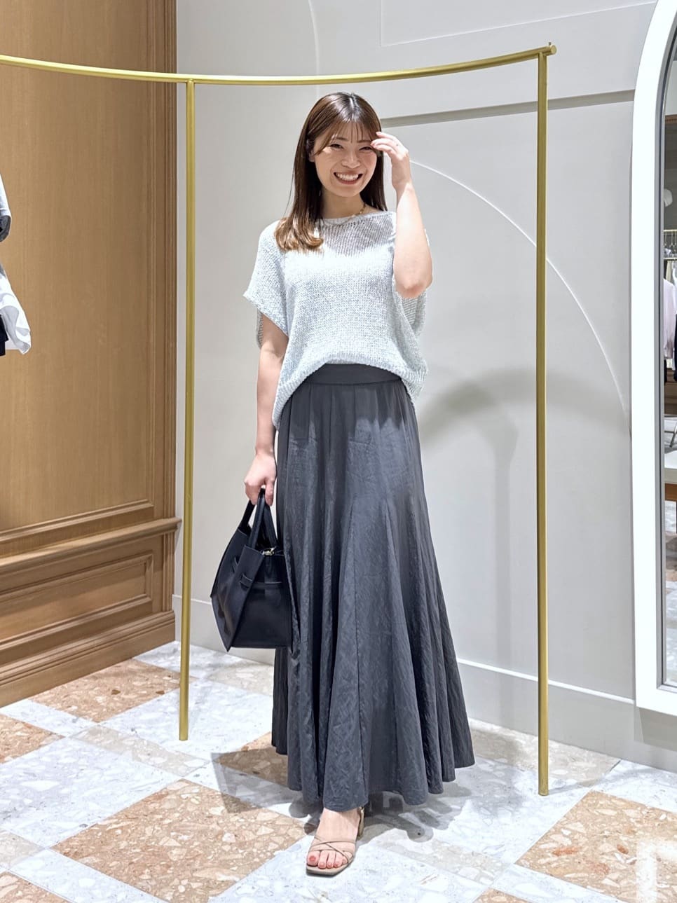La boutique BonBon | 【涼しく夏映え・人気カラー再入荷!】ラメ天竺針