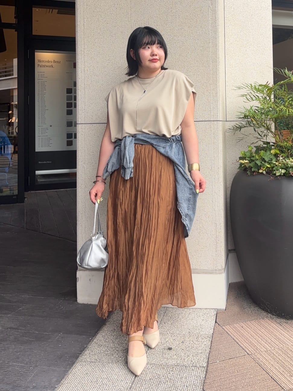Jena espace merveilleux | ギャザーデニムシャツ | Rakuten Fashion