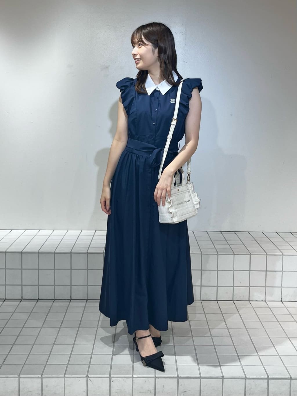 JILL by JILL STUART | 袖バルーンシャツワンピース | Rakuten Fashion