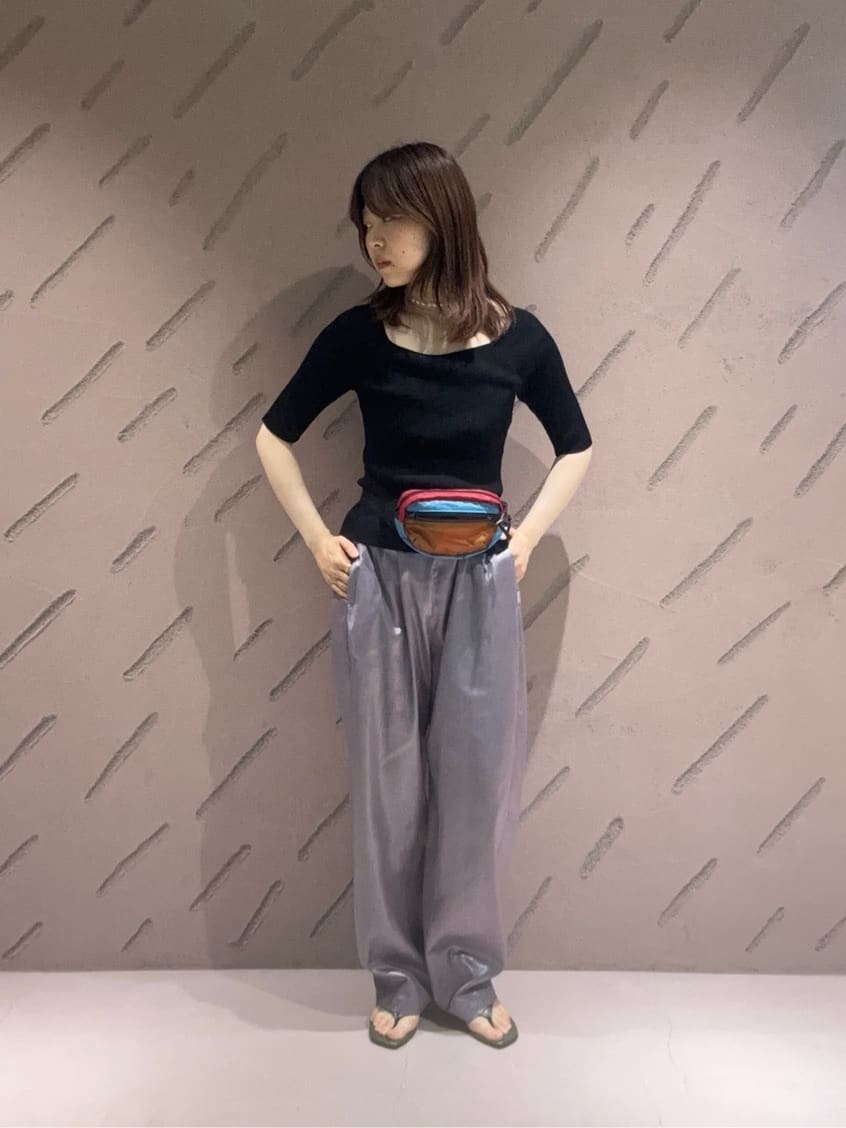 BEAUTY&YOUTH UNITED ARROWS | <6(ROKU)>ポリエステル サテン パンツ