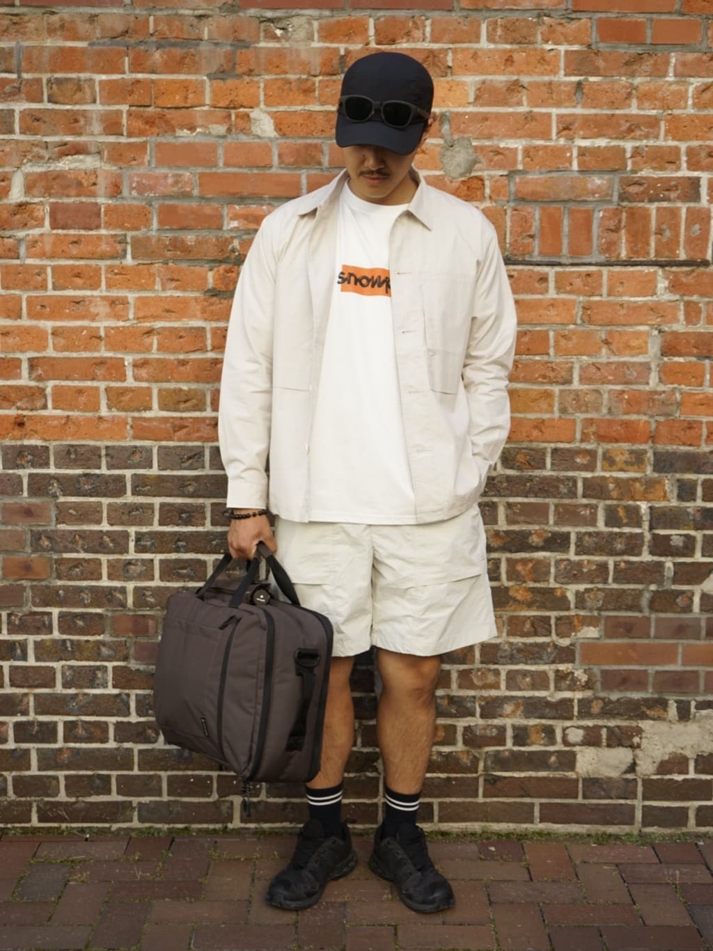 Snow PeakのCotton Ripstop Shirtを使ったコーディネートを紹介します。｜Rakuten Fashion(楽天ファッション／旧楽天ブランドアベニュー)7442112