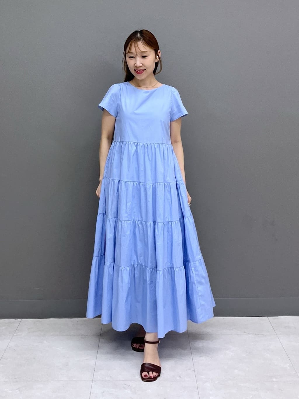 NATURAL BEAUTY BASIC | ティアードワンピース | Rakuten Fashion(楽天