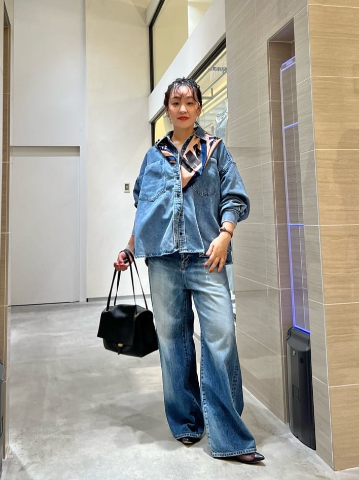 Whim Gazette | デニムボウタイシャツ | Rakuten Fashion(楽天