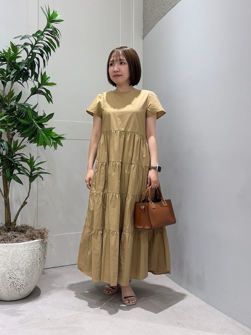 NATURAL BEAUTY BASIC | ティアードワンピース | Rakuten Fashion(楽天