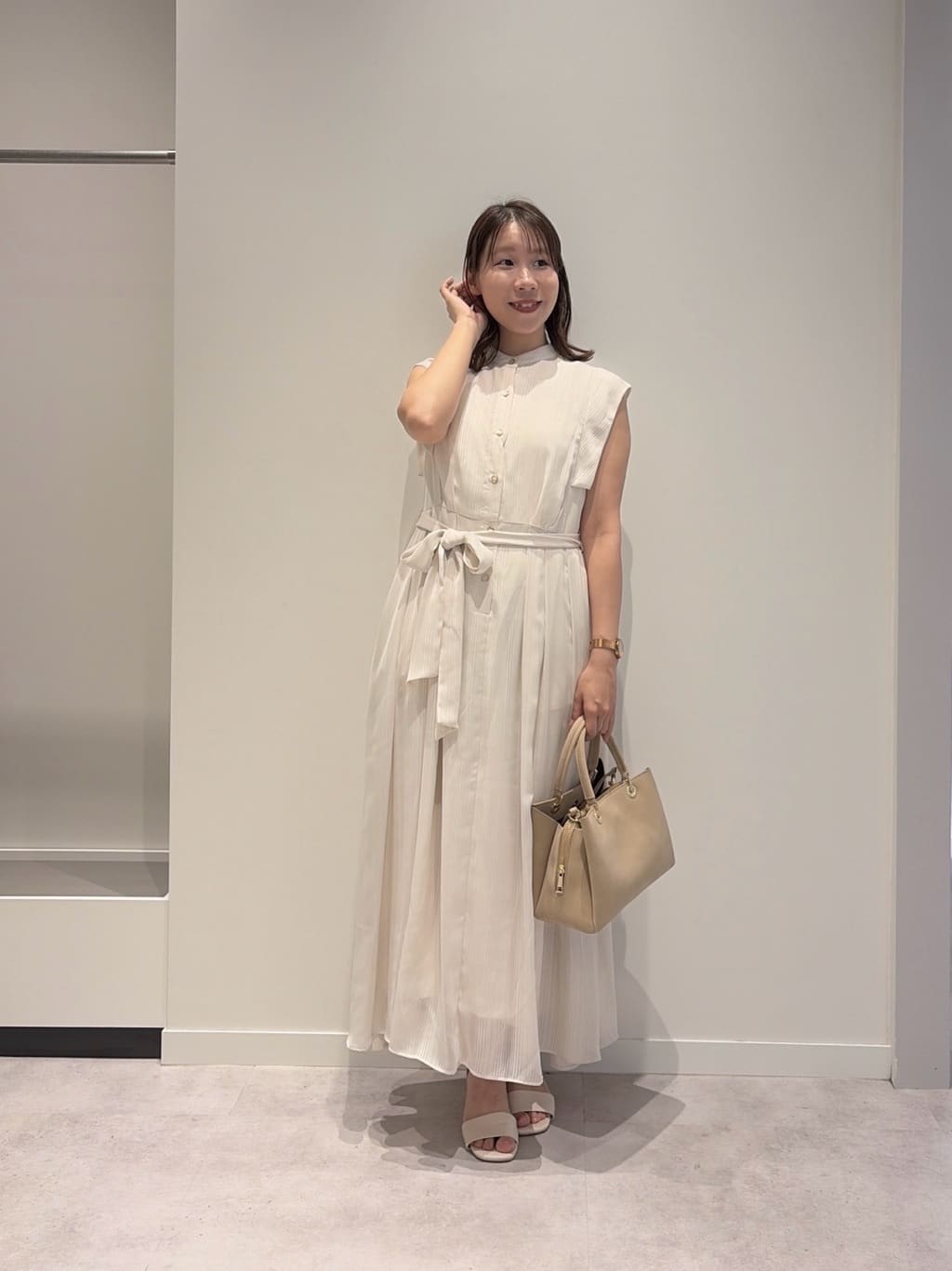 NATURAL BEAUTY BASIC | シャドーストライプワンピース | Rakuten
