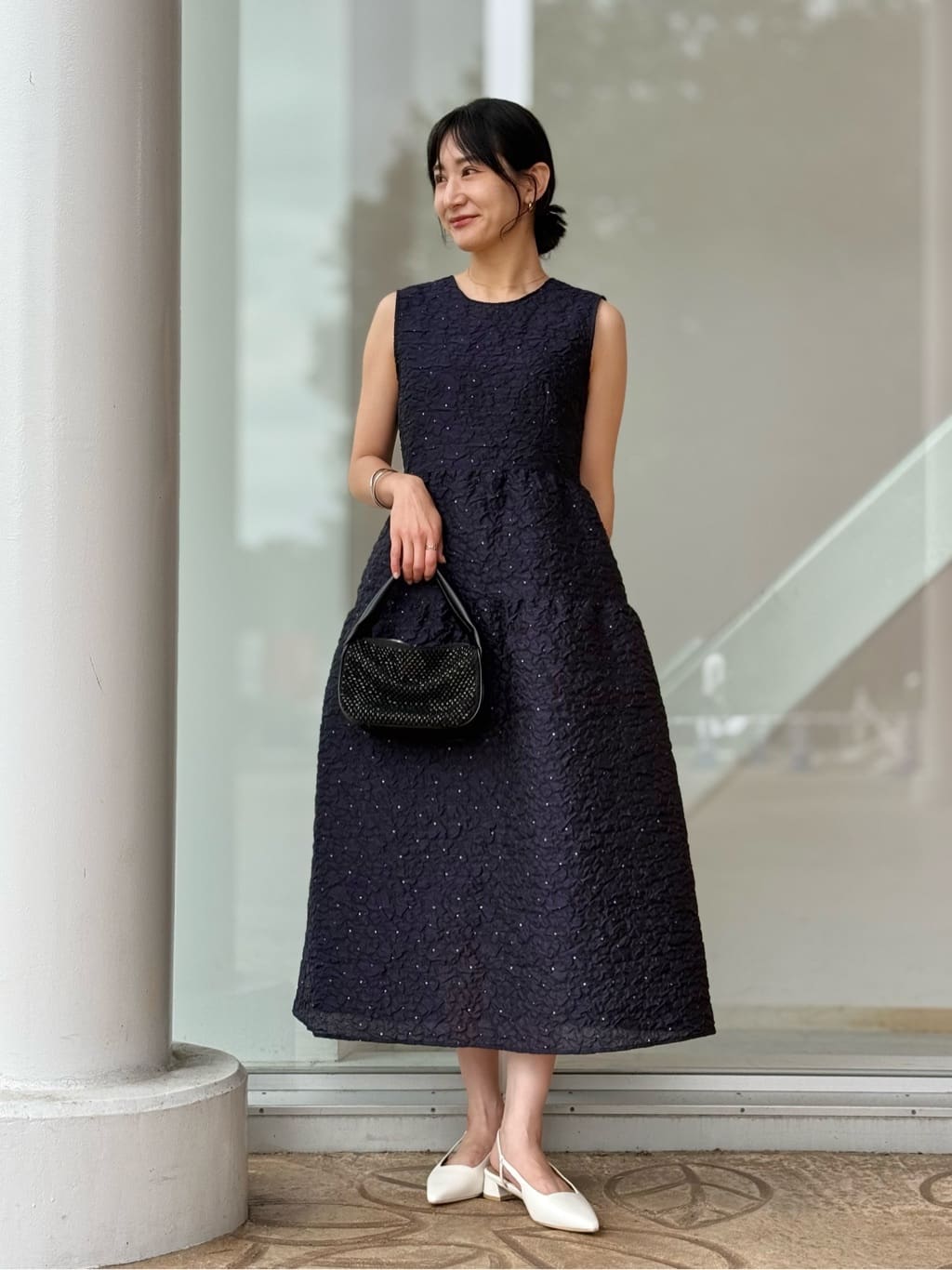 ＜UNITED ARROWS（ユナイテッドアローズ）＞ジャガード ワンピース UNITED ARROWS LTD. OUTLET | ジャガード ワンピース | Rakuten