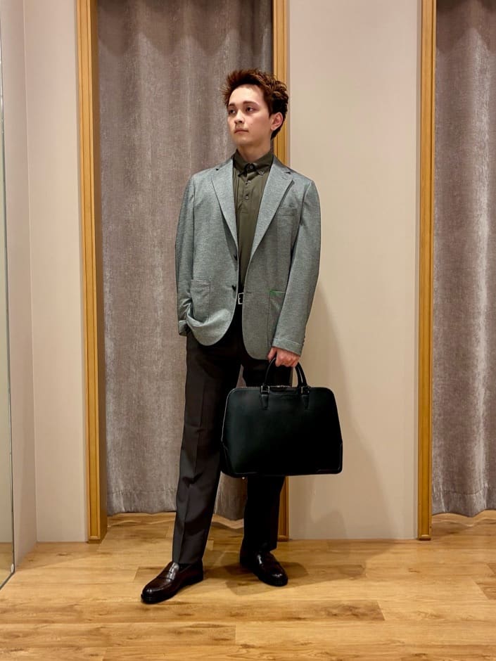 UNITED ARROWS green label relaxing | エンボス レザー ブリーフ