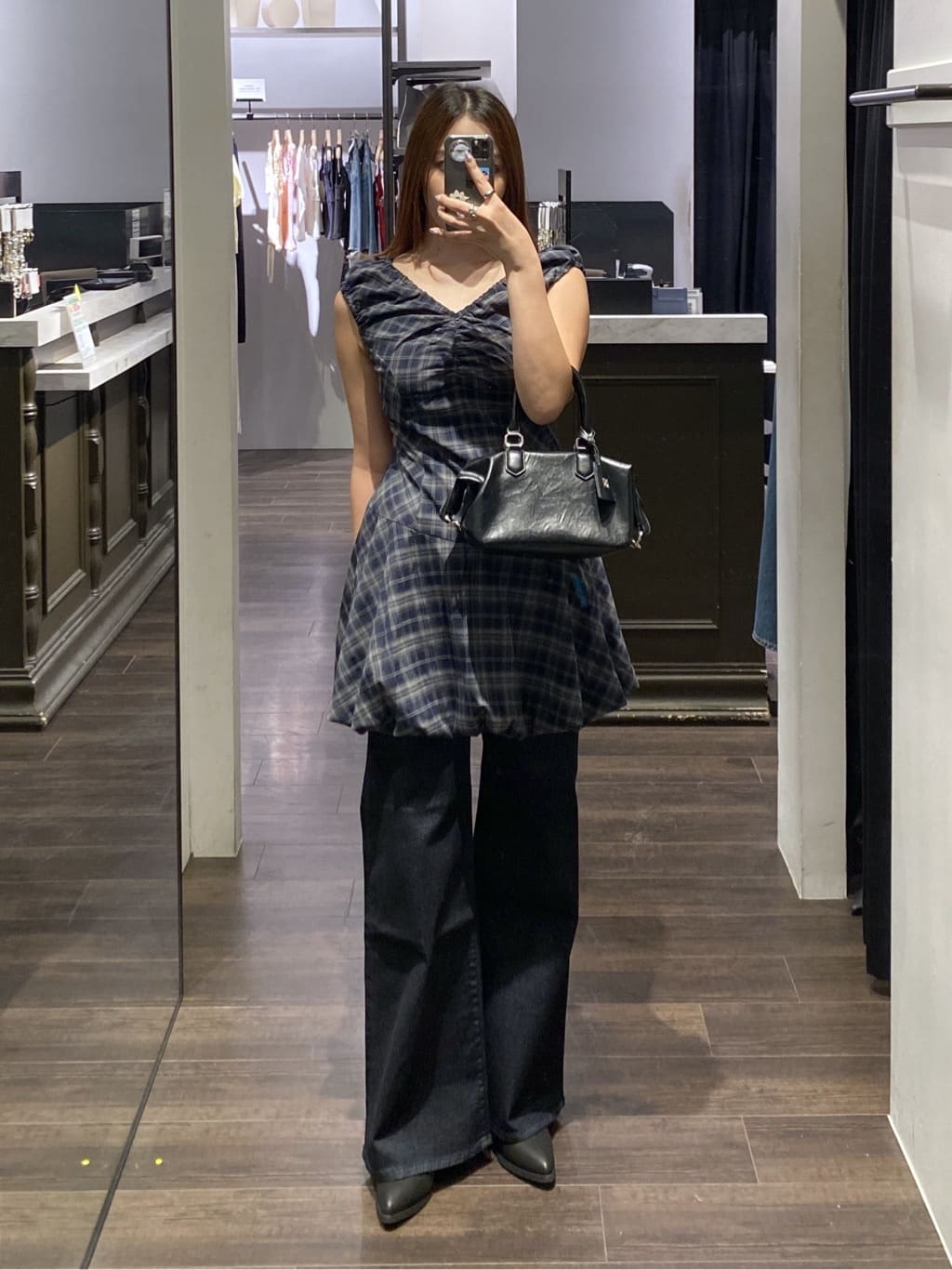 moussy | 【otonaMUSE掲載】【ViVi掲載】ADVANCED LONG LEG フレア