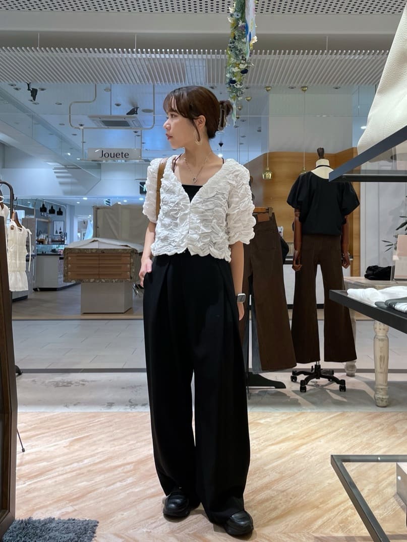 CAPRICIEUX LE'MAGE | ウェーブシャーリングブラウス | Rakuten