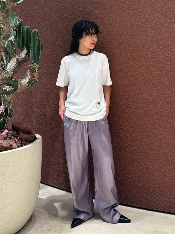 専用です！6(ROKU)ユナイテッドアローズ　 サテンイージーパンツ BEAUTY&YOUTH UNITED ARROWS | <6(ROKU)>ポリエステル サテン パンツ