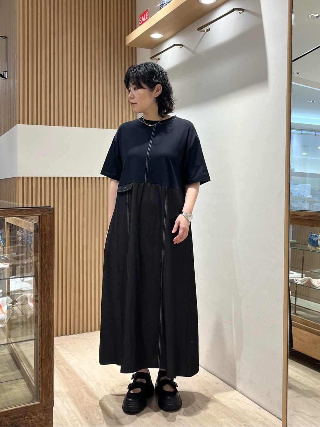 ear PAPILLONNER | 切替Tシャツワンピース【SUM1 STYLE】 | Rakuten