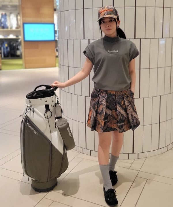 BEAMS GOLF | バイカラー エイトハーフ キャディバッグ 2 8.5インチ