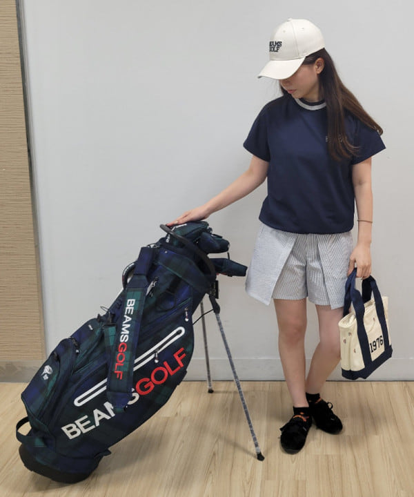 BEAMS GOLF | ブラックウォッチ スタンド キャディバッグ | Rakuten