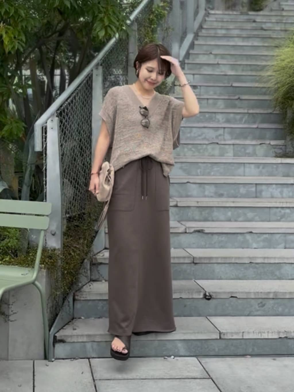 RIVE DROITE | ギマコットンニットベスト | Rakuten Fashion(楽天