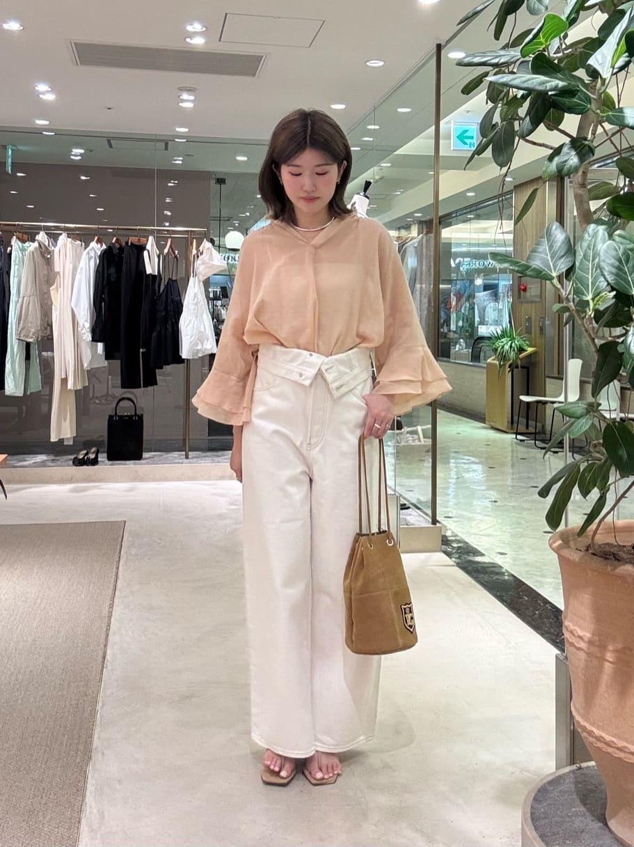 Whim Gazette | 【Hoaw.】ウェッジトングサンダル | Rakuten Fashion