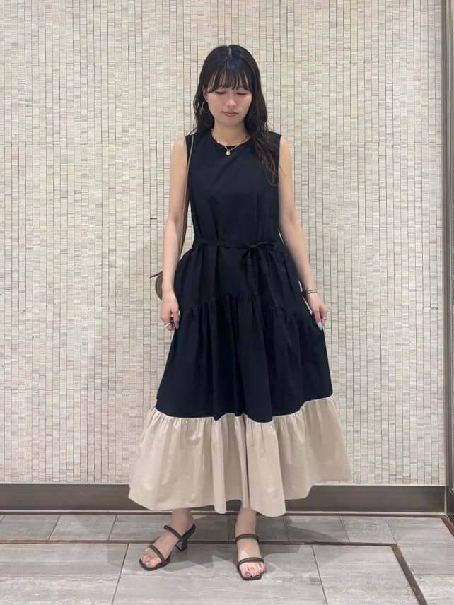 UNITED ARROWS | ポケット ティアード マキシ ワンピース | Rakuten