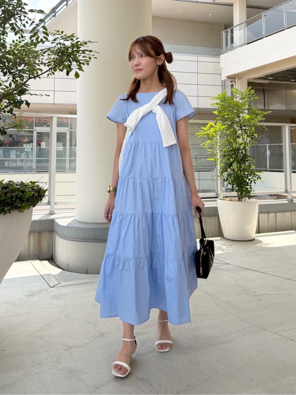 NATURAL BEAUTY BASIC | ティアードワンピース | Rakuten Fashion(楽天