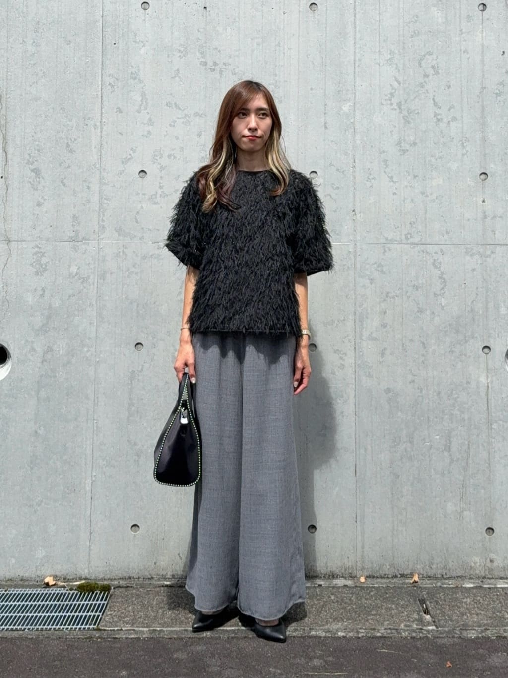 UNITED ARROWS LTD. OUTLET | ヘアリー ラメ カットジャガード