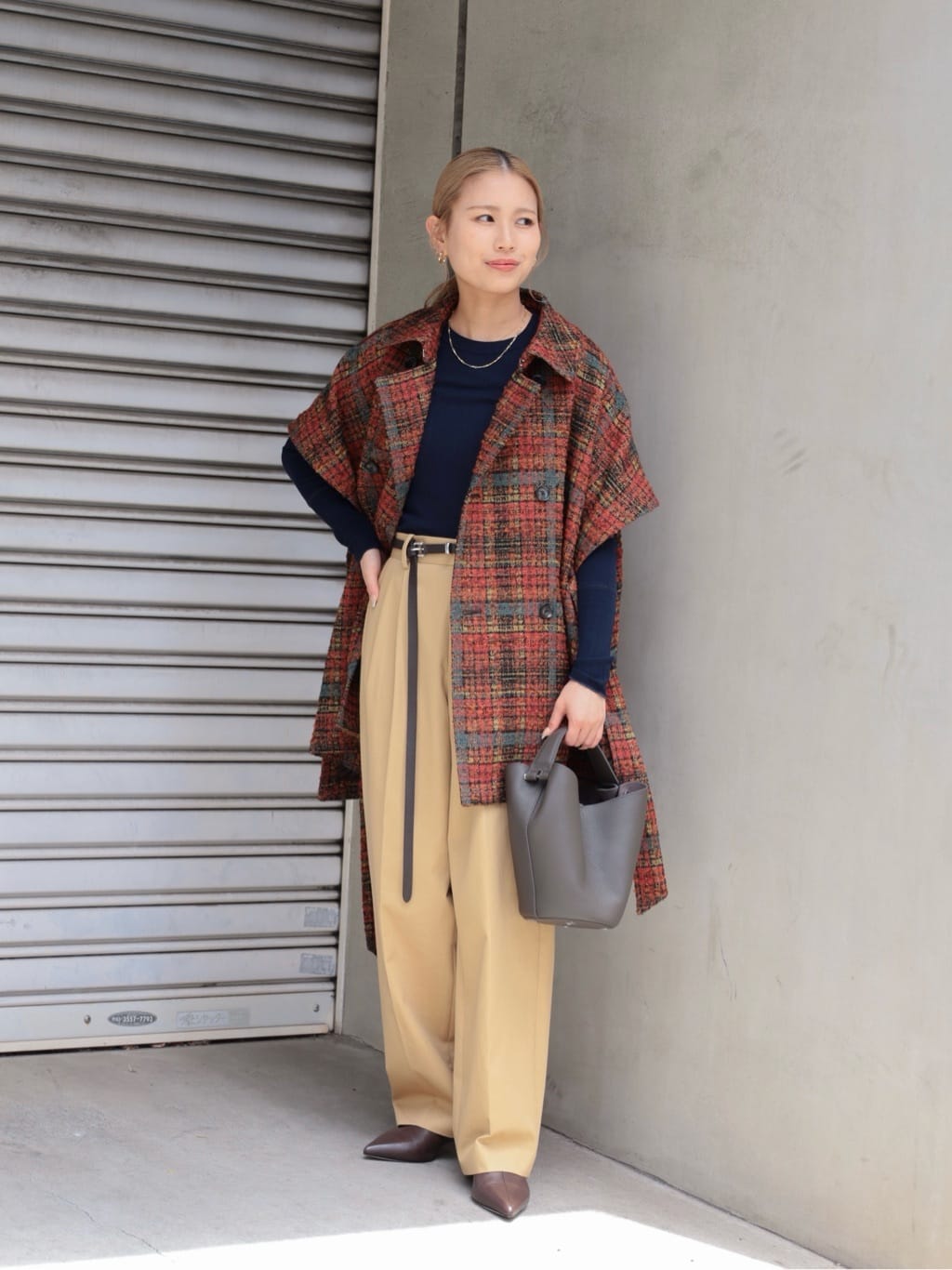 TOMORROWLAND | ジャカード ケープコート | Rakuten Fashion(楽天