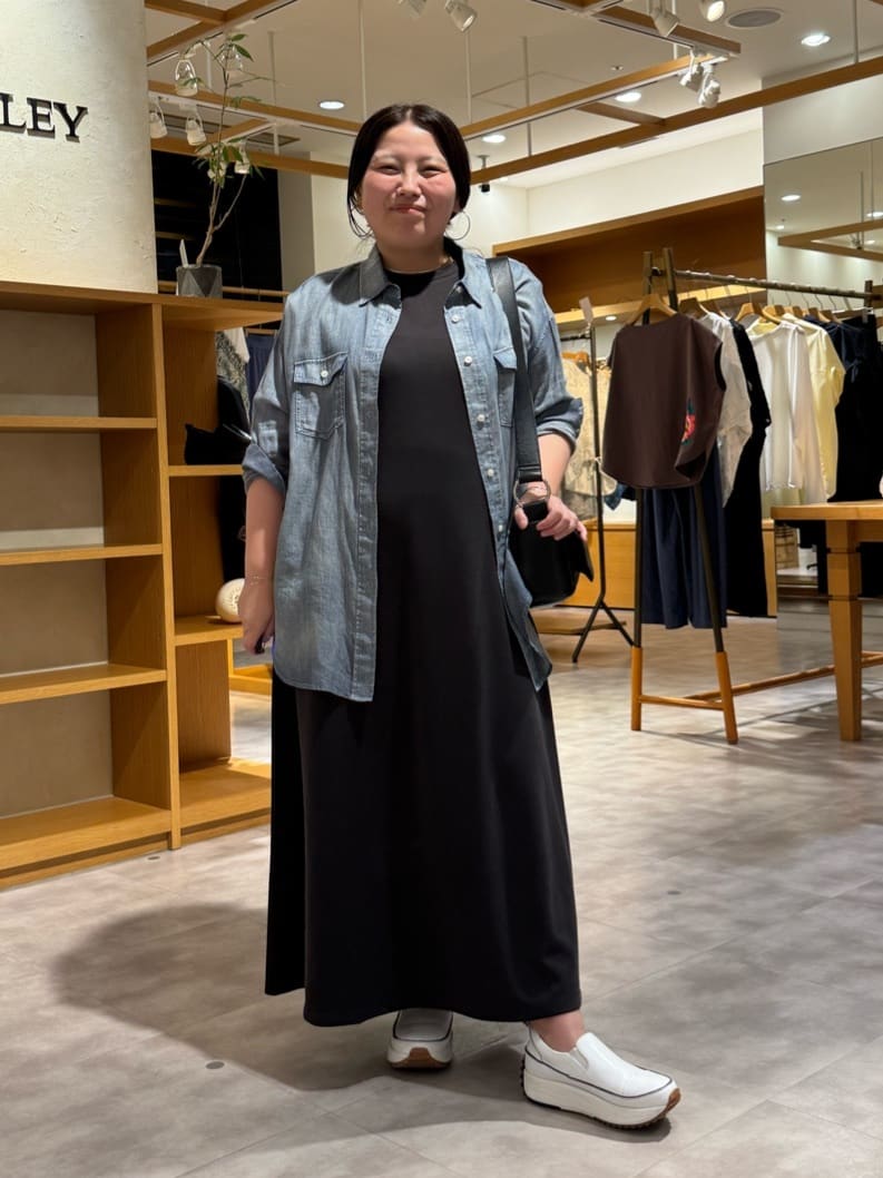 BEARDSLEY | シフォンデニムシャツ | Rakuten Fashion(楽天