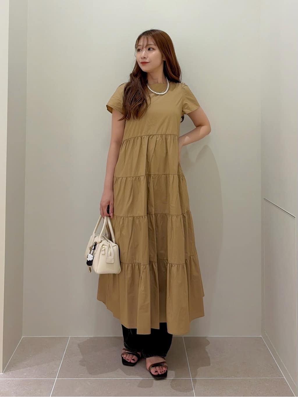 NATURAL BEAUTY BASIC | ティアードワンピース | Rakuten Fashion(楽天