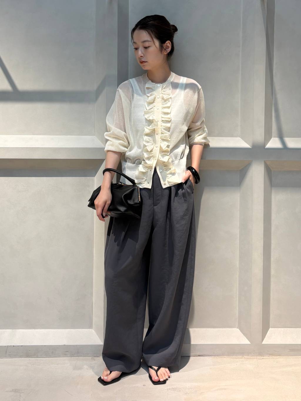 Curensology | プレーンツータックパンツ | Rakuten Fashion(楽天