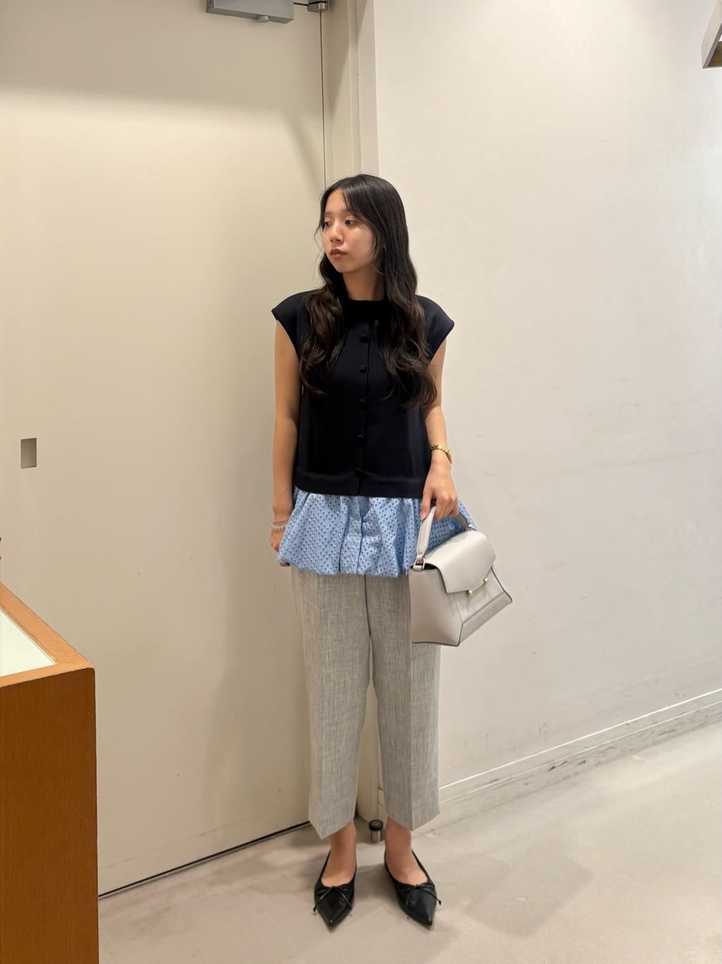 UNITED ARROWS | カットワーク バルーン シルエット ベスト