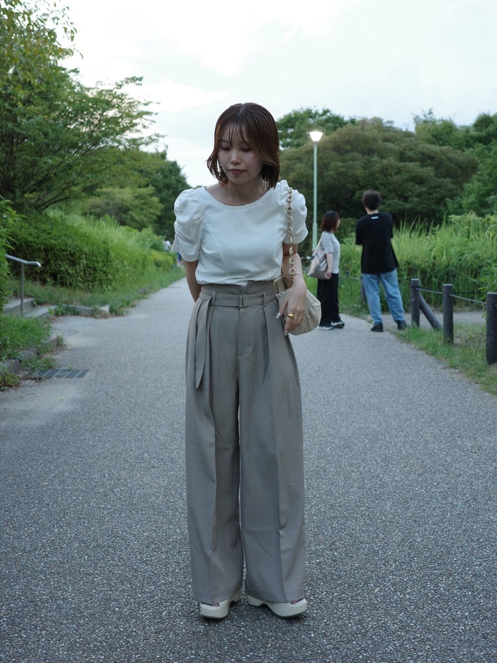 CAPRICIEUX LE'MAGE | ギャザーパフT | Rakuten Fashion(楽天