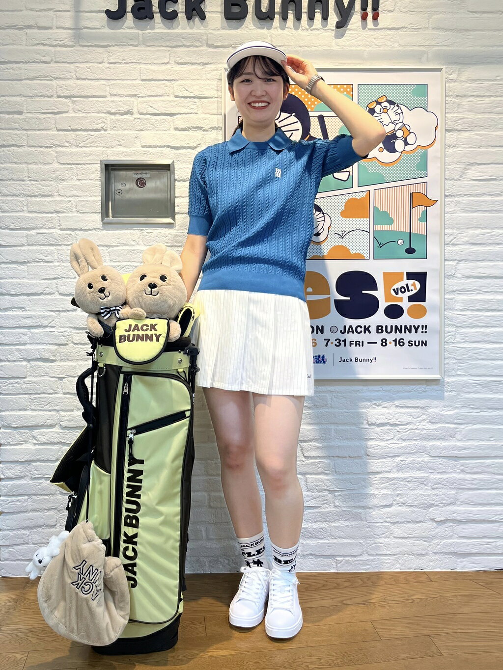 Jack Bunny!! | スタンド式キャディバッグ (46インチ対応) (UNISEX