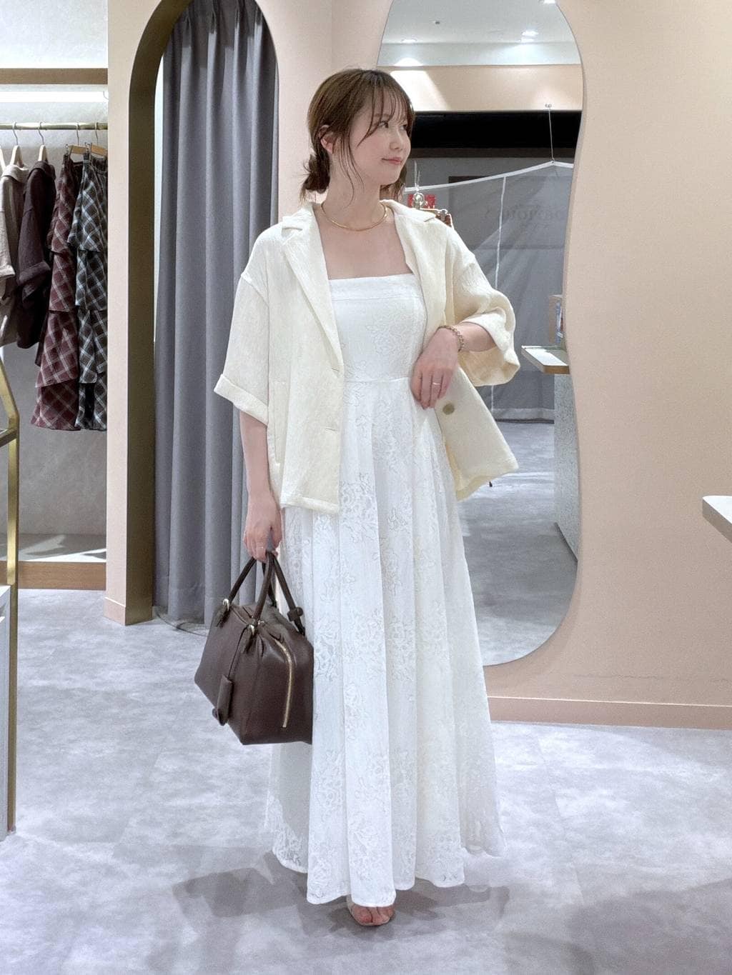 mysty woman | レースキャミワンピ半袖シャツセット | Rakuten Fashion