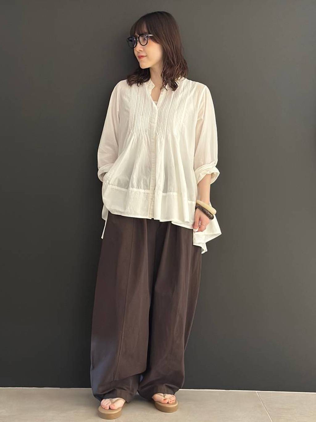Curensology | コットンリネンドロストパンツ | Rakuten Fashion(楽天