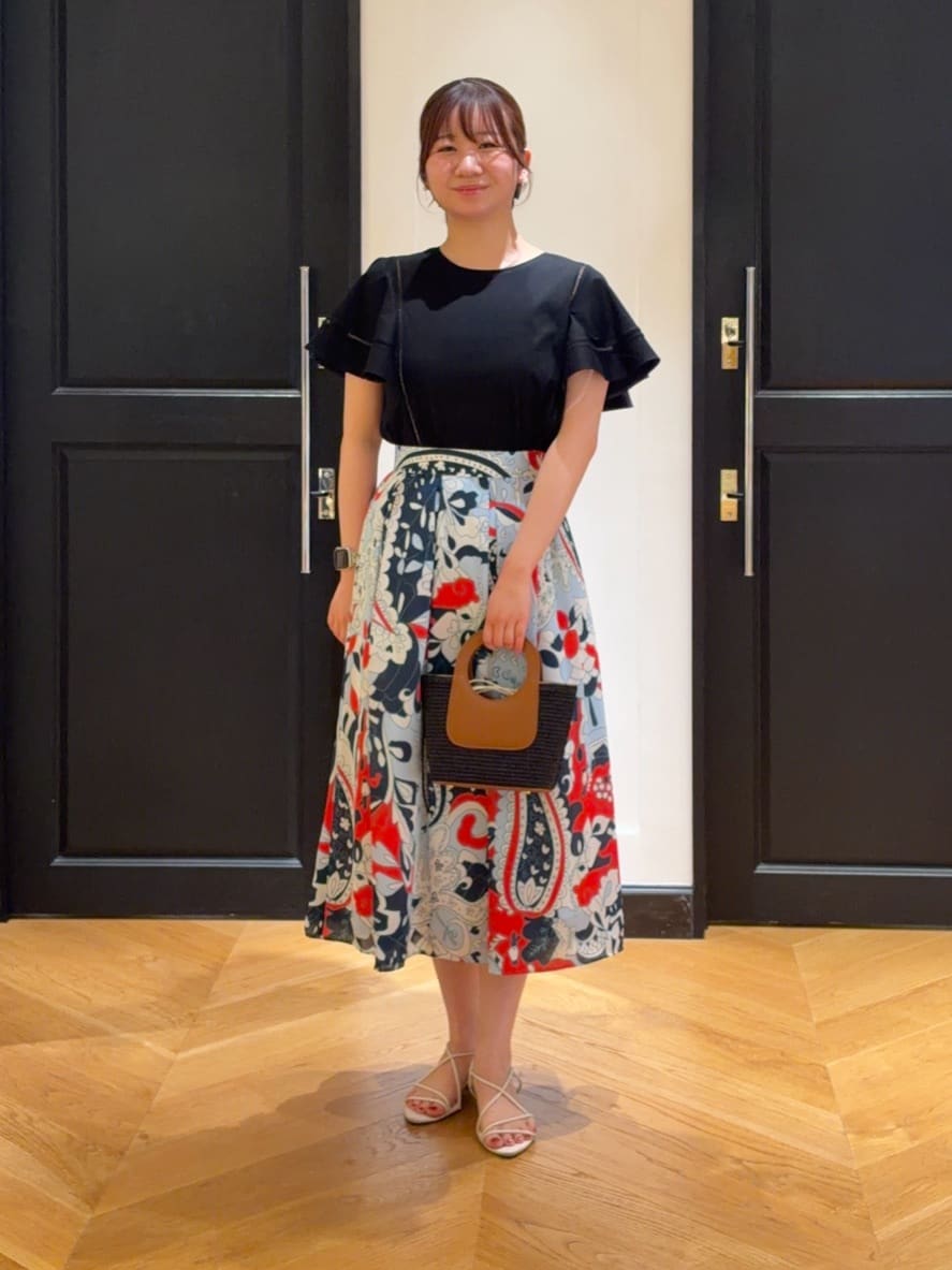 ANAYI | コットンスムースハシゴ刺繍 プルオーバー | Rakuten Fashion