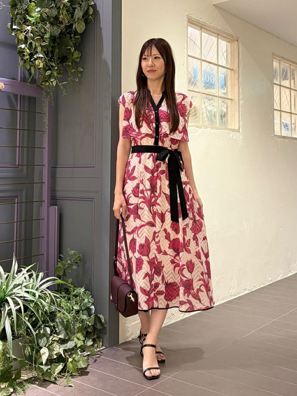 PINKY&DIANNE | フラワープリントワンピース | Rakuten Fashion(楽天