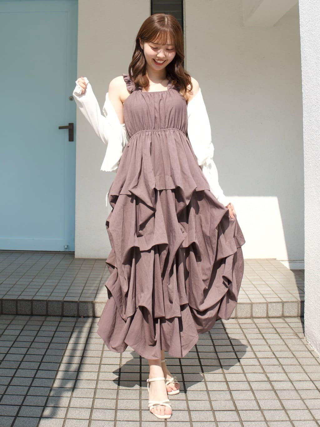 archives | タックバルーンノースリギャザーワンピース | Rakuten