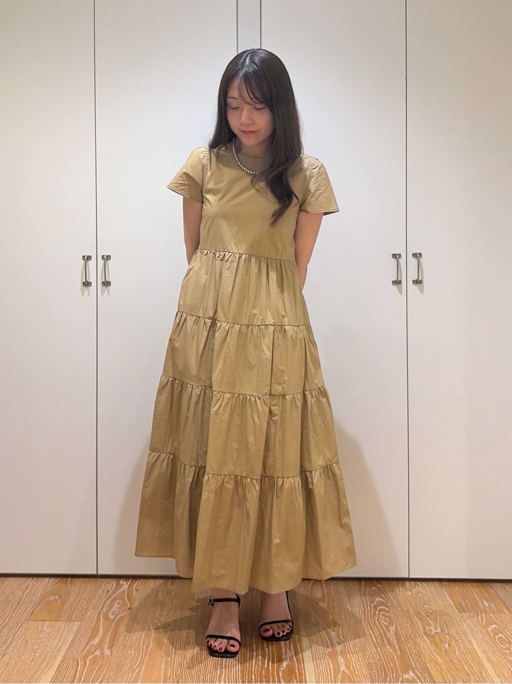 NATURAL BEAUTY BASIC | ティアードワンピース | Rakuten Fashion(楽天