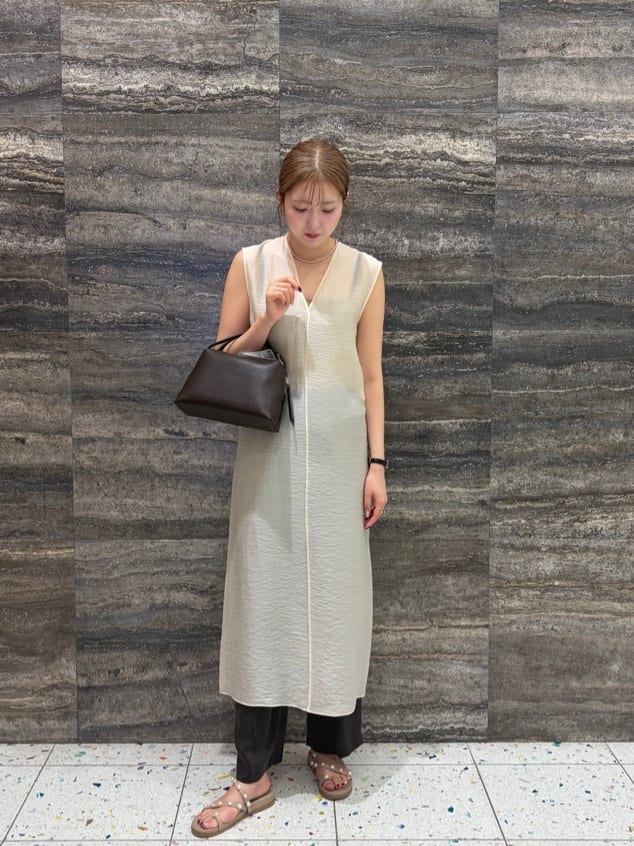 UNITED ARROWS | <conte>シアー Vネック ロングワンピース | Rakuten