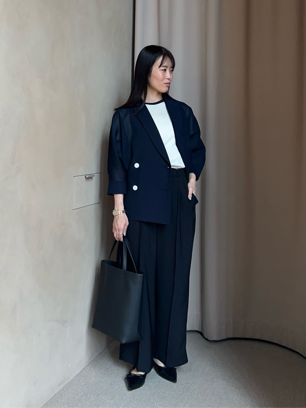 【最終】UNITED ARROWS パイピング ドルマン ブラウス ジャケット UNITED ARROWS | シアー ドルマン ブラウス ジャケット
