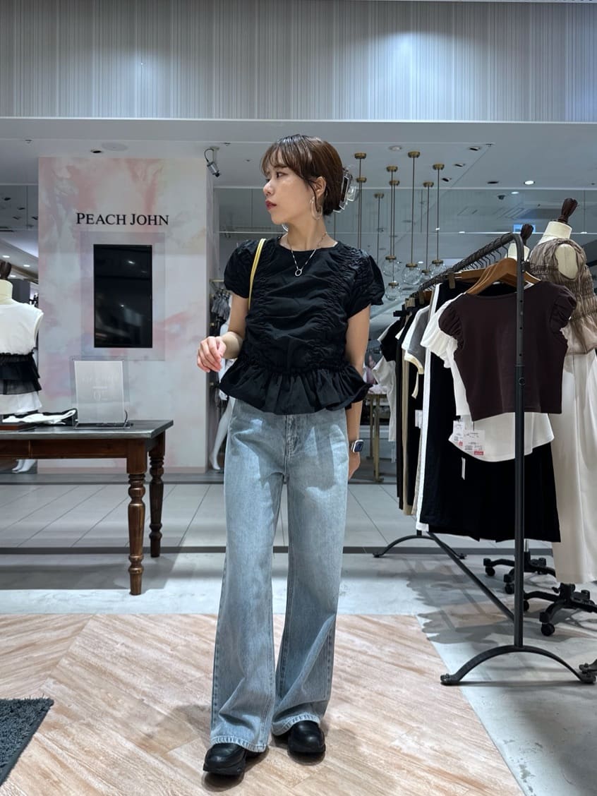 CAPRICIEUX LE'MAGE | シャーリングギャザーブラウス | Rakuten
