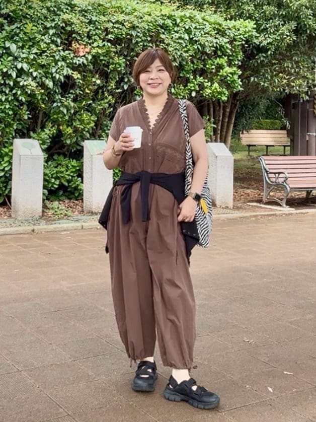 RIVE DROITE | レーストリムロンパース | Rakuten Fashion(楽天