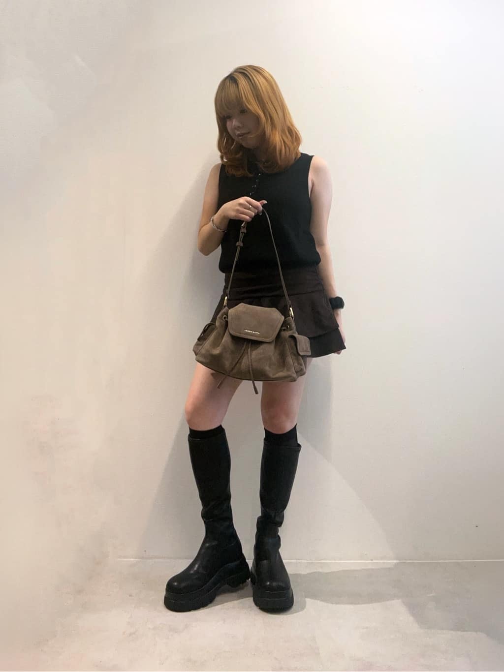 CHARLES & KEITH | Noane ノアン サイドポケット バケツバッグ