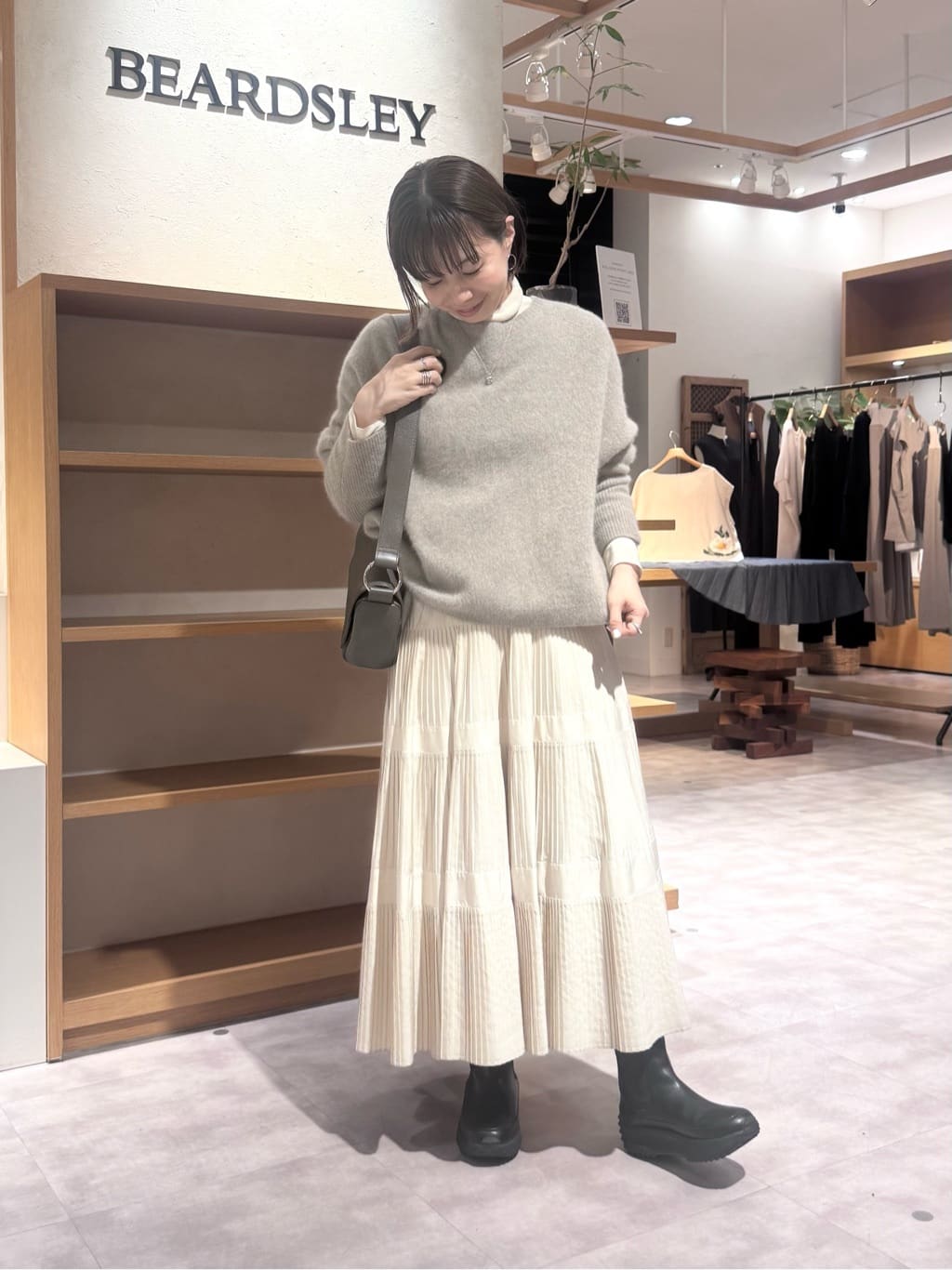 BEARDSLEY | プリーツティアードスカート | Rakuten Fashion(楽天