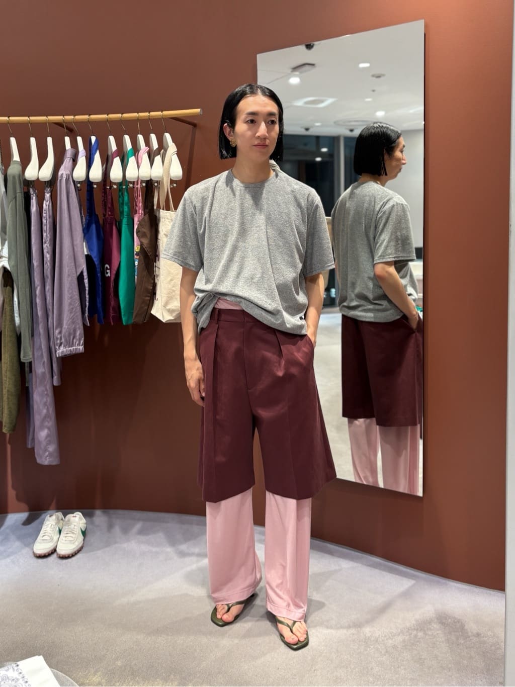 BEAUTY&YOUTH UNITED ARROWS | <6(ROKU)>パイル Tシャツ GRAY