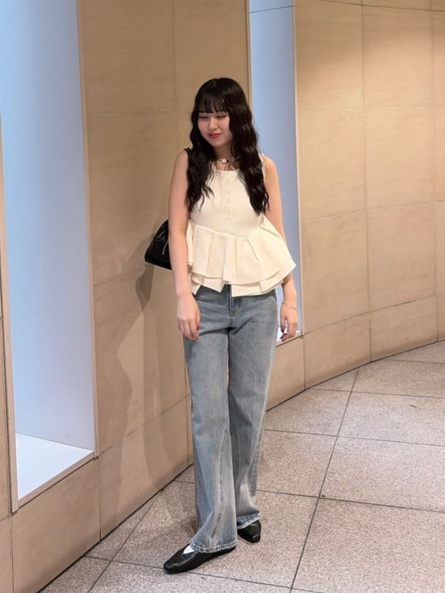 CAPRICIEUX LE'MAGE | アシメペプラムヘンリーニット | Rakuten