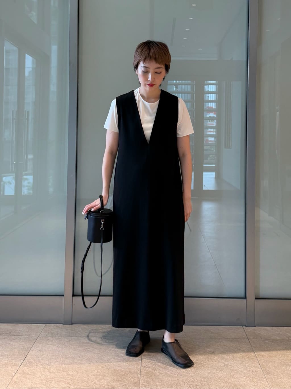 omm68 marw チュールスクエアフラットシューズ ブラック BEAUTY&YOUTH UNITED ARROWS | <MARW UNITED ARROWS+ODETTE E ODILE